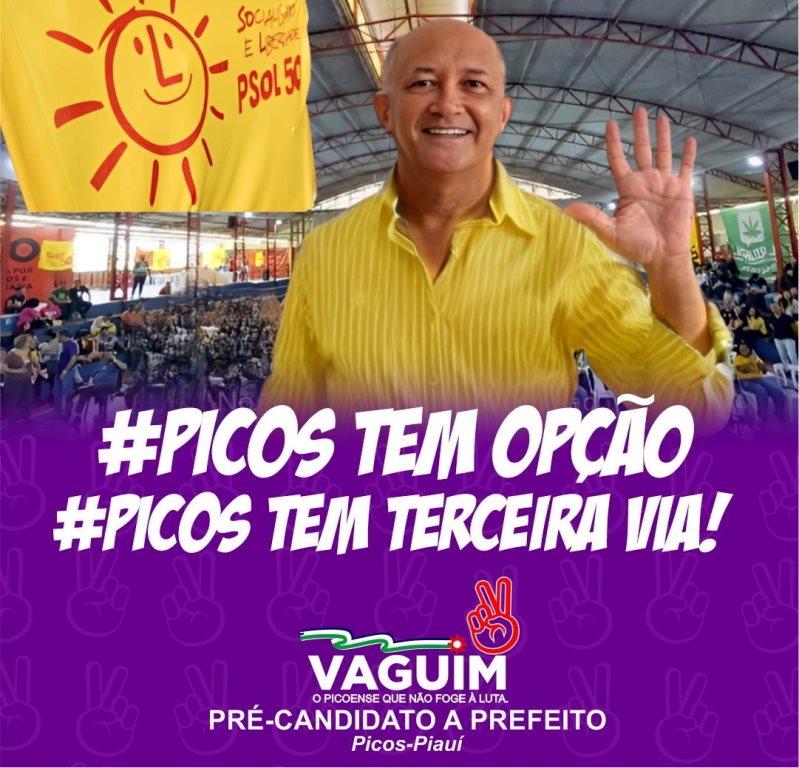 Vaguinho Palhaço confirma pré-candidatura a prefeito de Picos pelo Psol