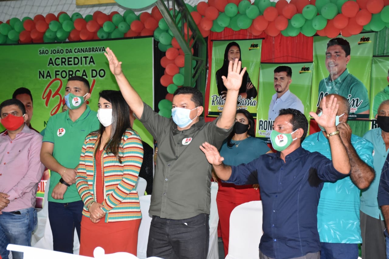 Convenção homologa Elson e Leprinha em São João da Canabrava