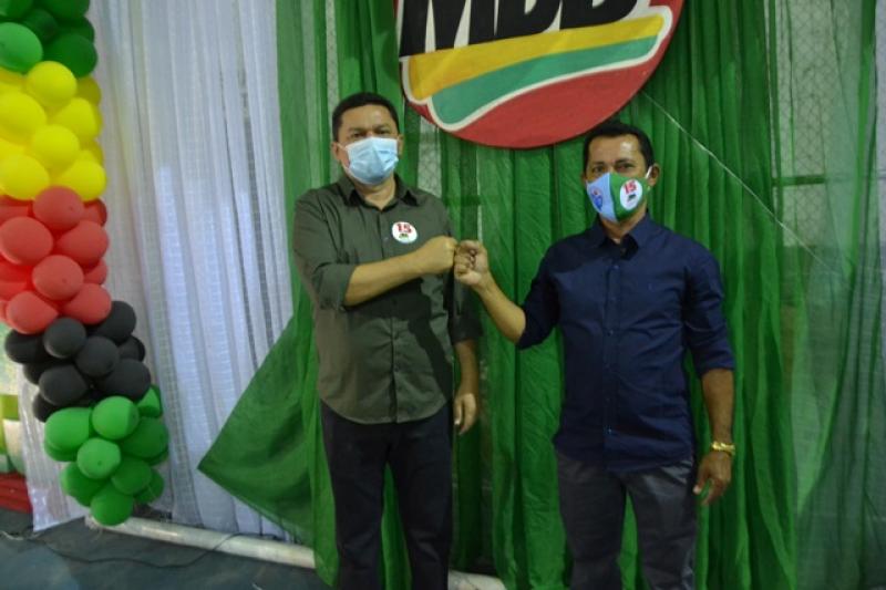 Em São João da Canabrava, MDB e Progressistas homologam candidaturas de Elson Silva e Leprinha