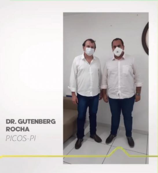 Dr. Gutenberg Rocha é convidado a se filiar ao partido PSD para concorrer às eleições a Deputado Estadual de 2022