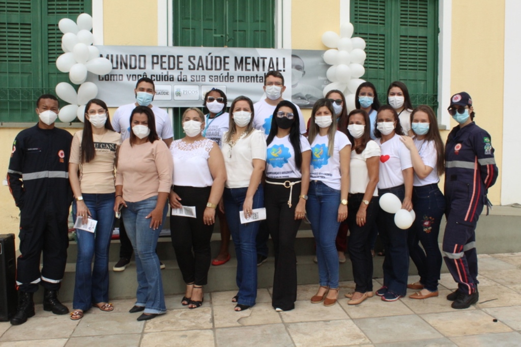 Secretaria de Saúde de Picos promove ação alusiva a campanha Janeiro Branco