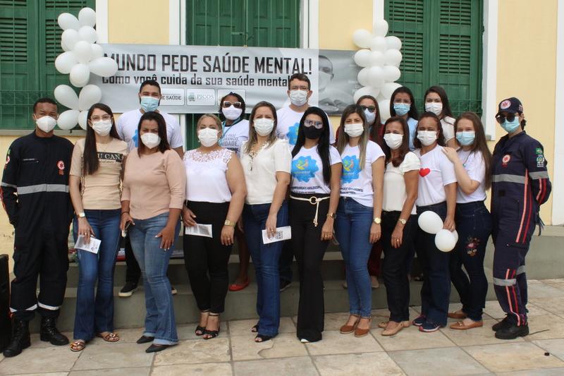 Secretaria de Saúde de Picos promove ação alusiva a campanha Janeiro Branco