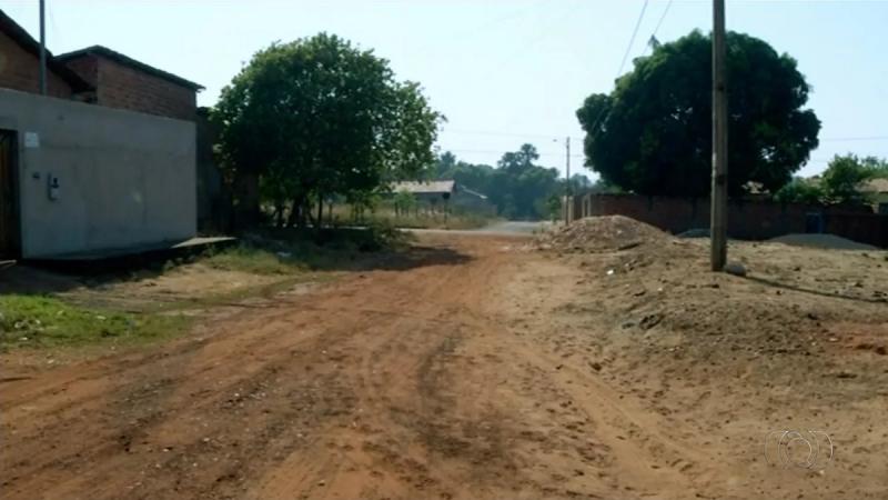 Moradores do Povoado Tapera reivindicam as obras de pavimentações