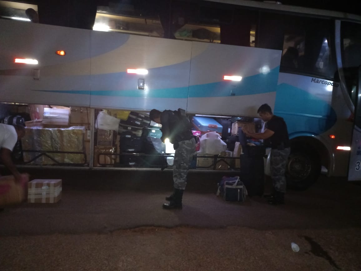 Polícia Militar prende homem que transportava entorpecentes em ônibus com destino a Picos