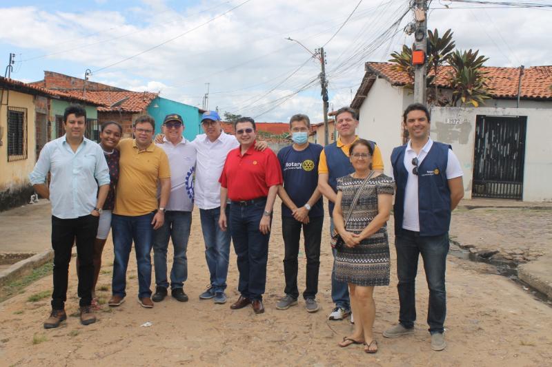 Diretor do Rotary International realiza visita na zona Centro Sul de Teresina