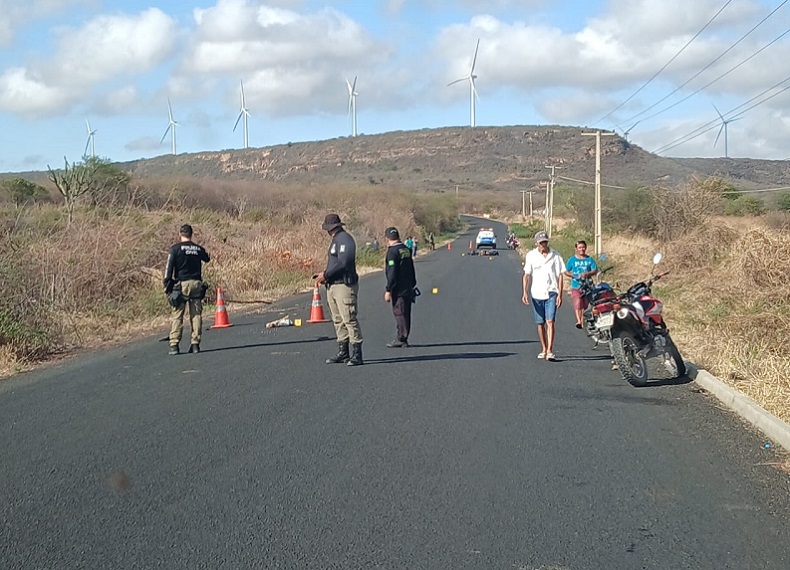 Motociclista de 65 anos morre em grave acidente em Caldeirão Grande do PI