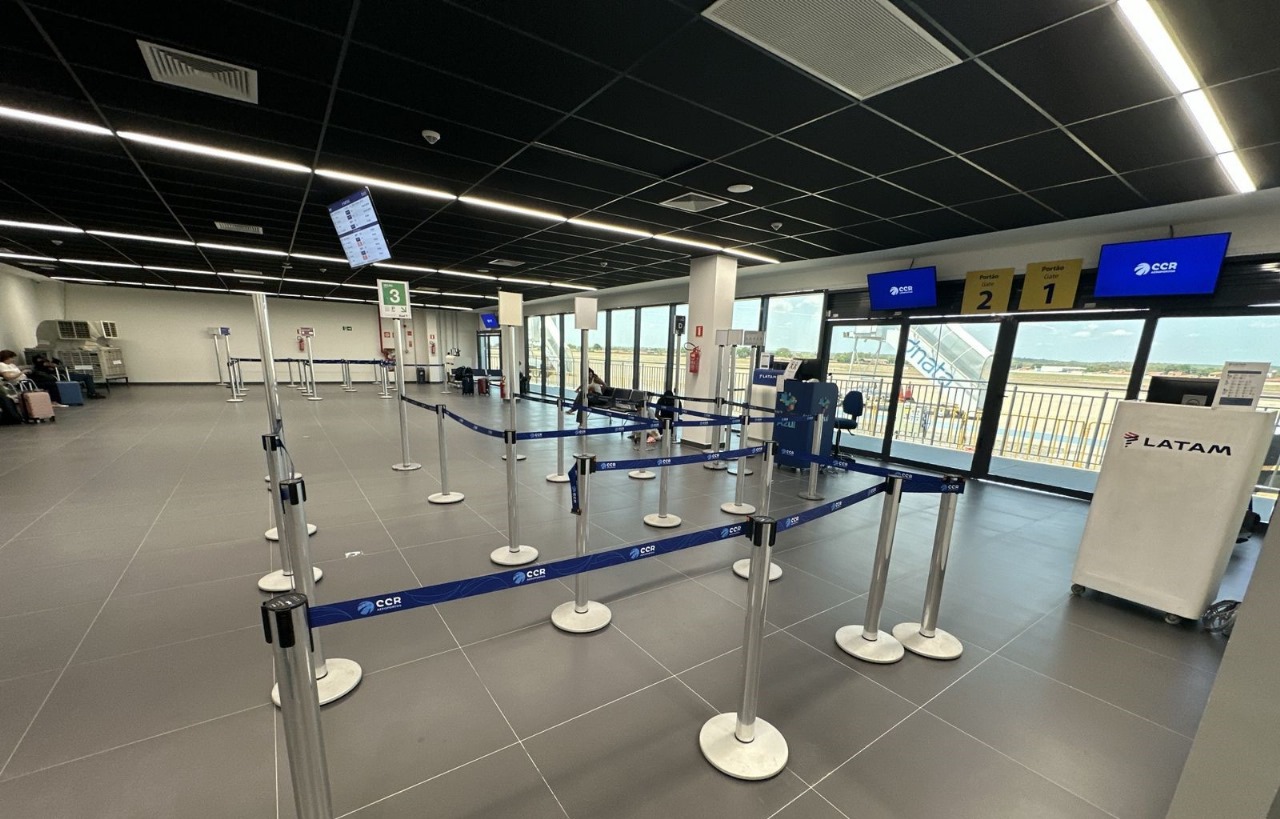 Aeroporto de Teresina entrega primeira fase da nova sala de embarque