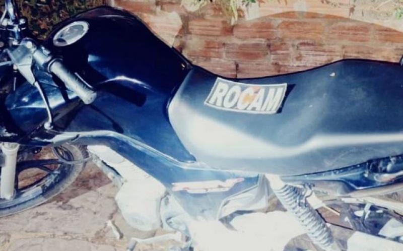 Moto furtada é recuperada no Bairro São Vicente