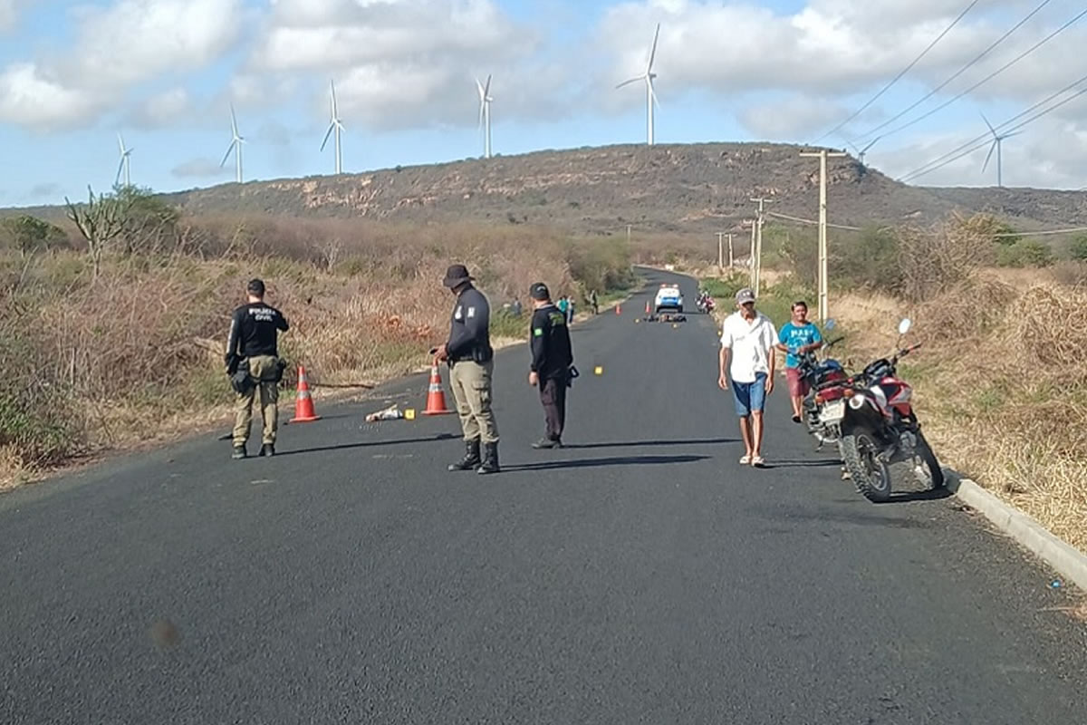 Acidente de motocicleta mata homem em Caldeirão Grande do Piauí