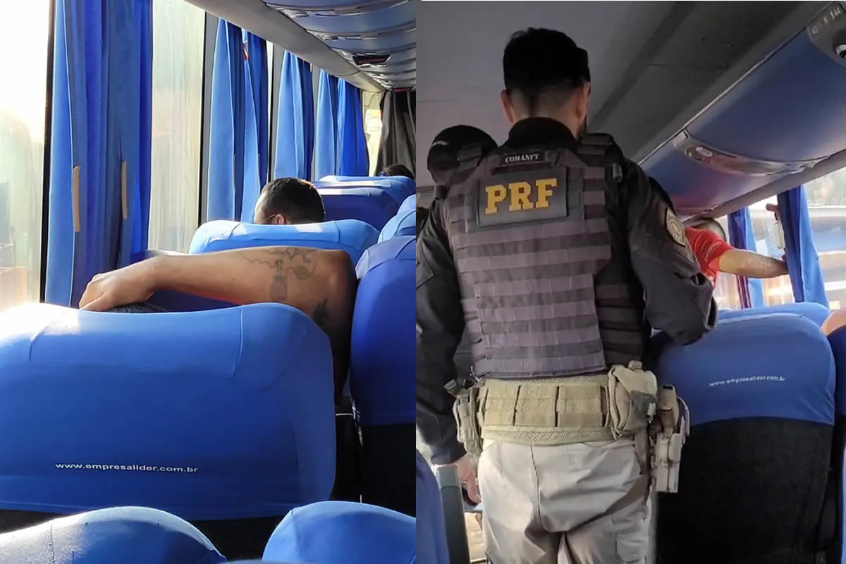 Cadete de folga ajuda a recapturar foragido em ônibus em Picos