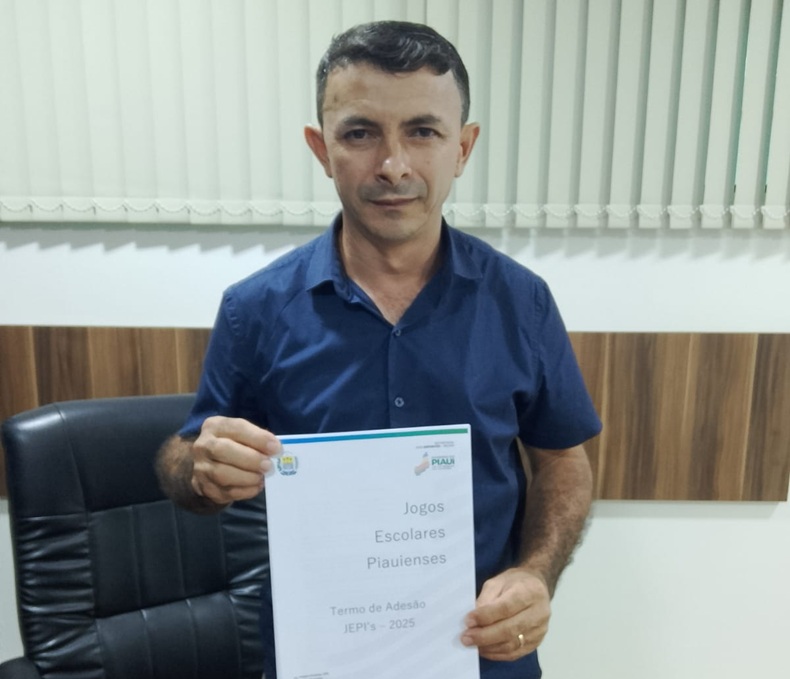 Adonaldo Cassiano adere aos Jogos Escolares Piauienses para incentivo ao esporte e inclusão social
