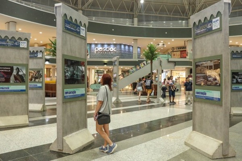 Exposição no Shopping Riverside celebra 190 anos da Alepi com fotos históricas