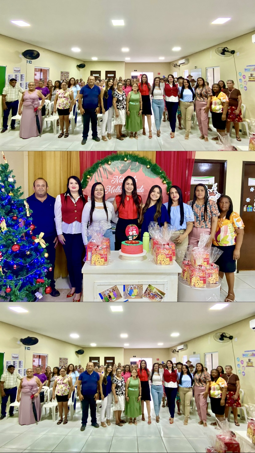 Prefeitura de São João da Canabrava realiza “Natal da Melhor Idade” para os idosos atendidos pelos serviços da Secretaria Municipal de Assistência Social