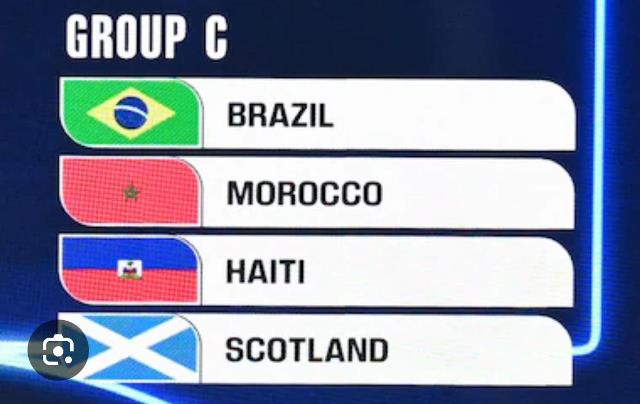 Marrocos, Escócia e Haiti são as Seleções que o Brasil irá enfrentar na primeira fase da Copa