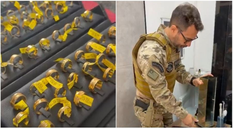 Sete lojas em Teresina são investigadas por esquema clandestino de compra e venda de ouro