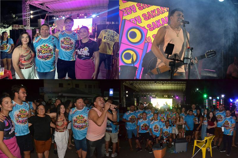 1º Pré-Carnaval de São José do Piauí reúne público em noite de muita animação