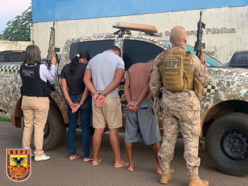 Tentativa de homicídio na zona rural de Picos termina com três pessoas presas pelo BEPI