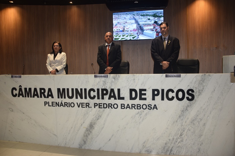 Câmara de Picos vota projetos de gestão pública e demandas comunitárias em Sessão Ordinária