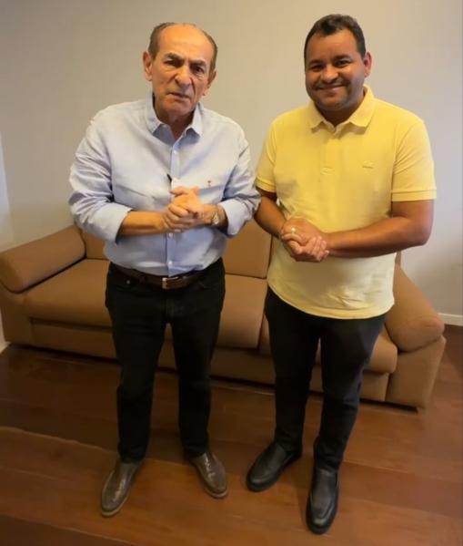 Senador Marcelo Castro e prefeito Jailson Campos anunciam asfalto para o povoado Samambaia dos Marques