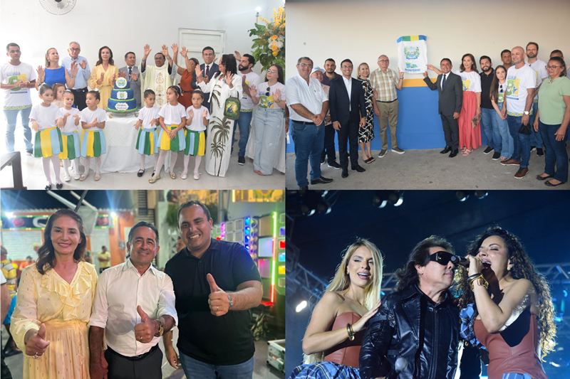 Fronteiras celebra 91 anos de emancipação política com inaugurações, fé e grandes shows