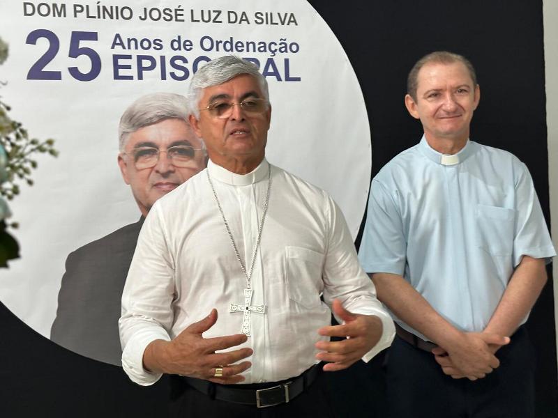 Bispo Dom Plínio fala sobre seus 25 anos de Ordenação Episcopal