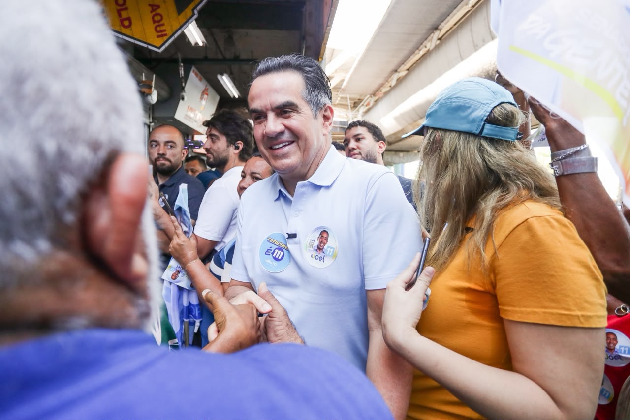 Ciro Nogueira visita o Shopping da Cidade e diz que segurança pública e redução do ICMS devem ser prioridade
