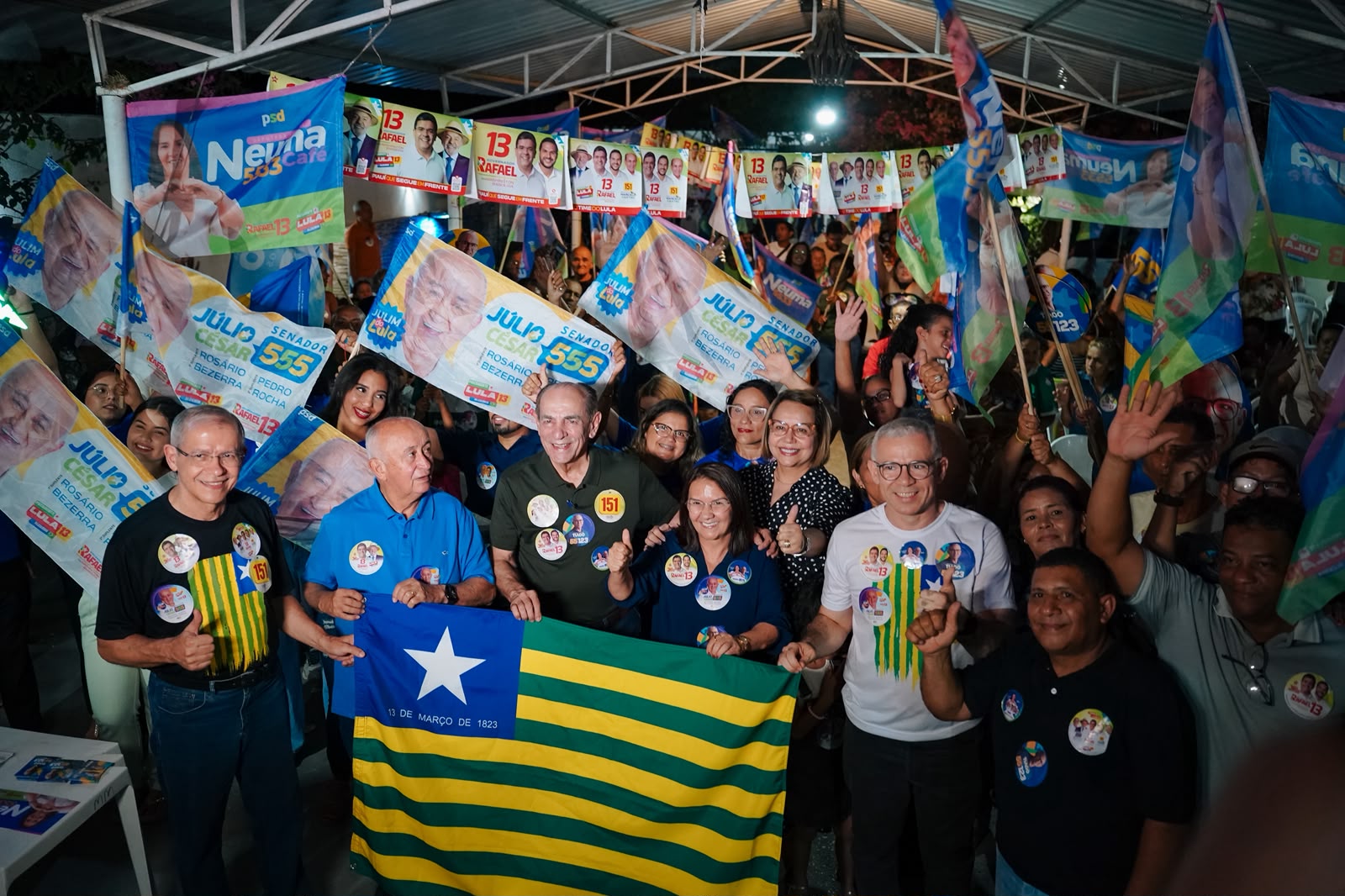 Marcelo Castro defende inclusão social e destaca investimentos em Teresina durante agendas com aliados